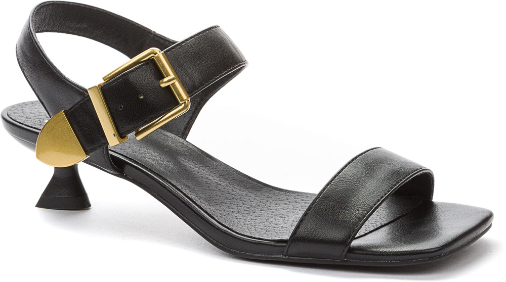 957051/05-01 Чёр 35-1,36-1,37-2,38-2,39-1,40-1 Keddo Туфли Повсед Босоножки Иск.мат, Иск.кожа, ТПУ(термопластичный полиуретан) Лето жен