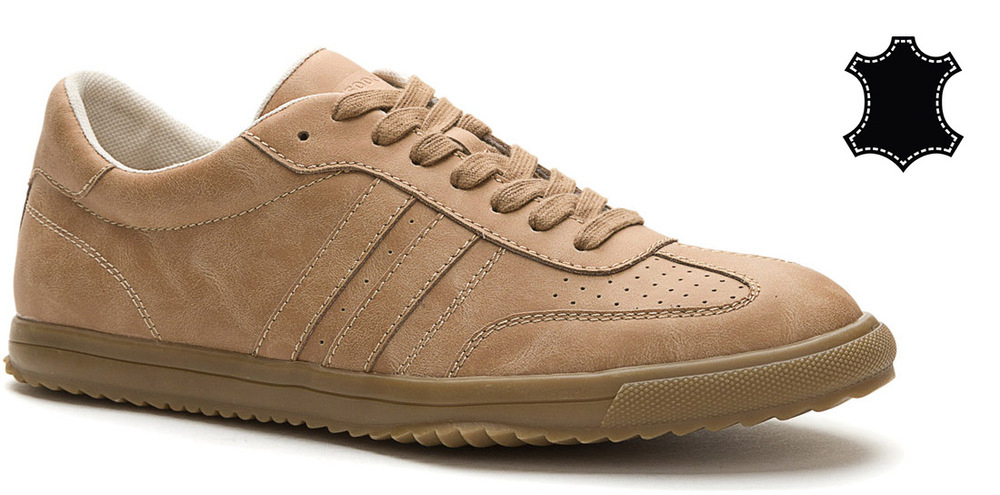 857184/21-02 Рыж 40-1,41-1,42-2,43-2,44-1,45-1 Keddo П/ботинки Актив.отдых Кроссовки Нат.кожа, Текстиль, ТП.резина В/О Муж