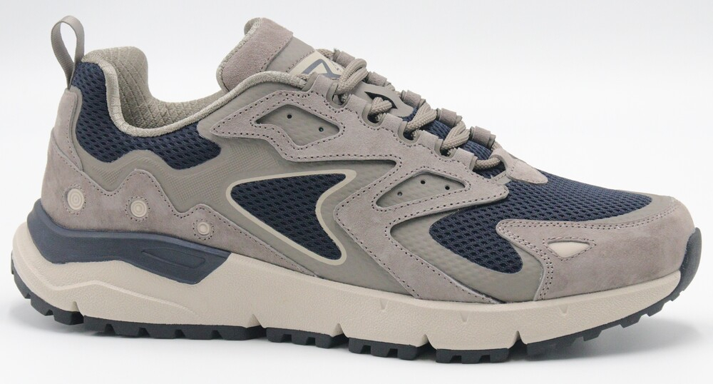 C3927-2 Син 41-1,42-2,43-2,44-2,45-1 Strobbs П/ботинки Актив.отдых Кроссовки Нат.кожа, Текстиль, ЭВА,Резина В/О Муж