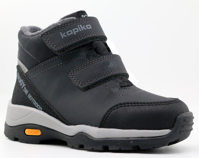 41293л-1 Чёр 24-1,25-1,26-1,27-1,28-1 Kapika Ботинки Повсед Оксфорд Иск.мат, Мемб/нат.шерсть, ЭВА/ТЭП Зима Муж