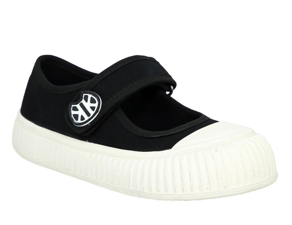 BUB_738-15_black 30-1,31-1,32-2,33-2,34-1,35-1 Kedberry Туфли Школа Mary Jane Текстиль, Текстиль, Резина Лето жен