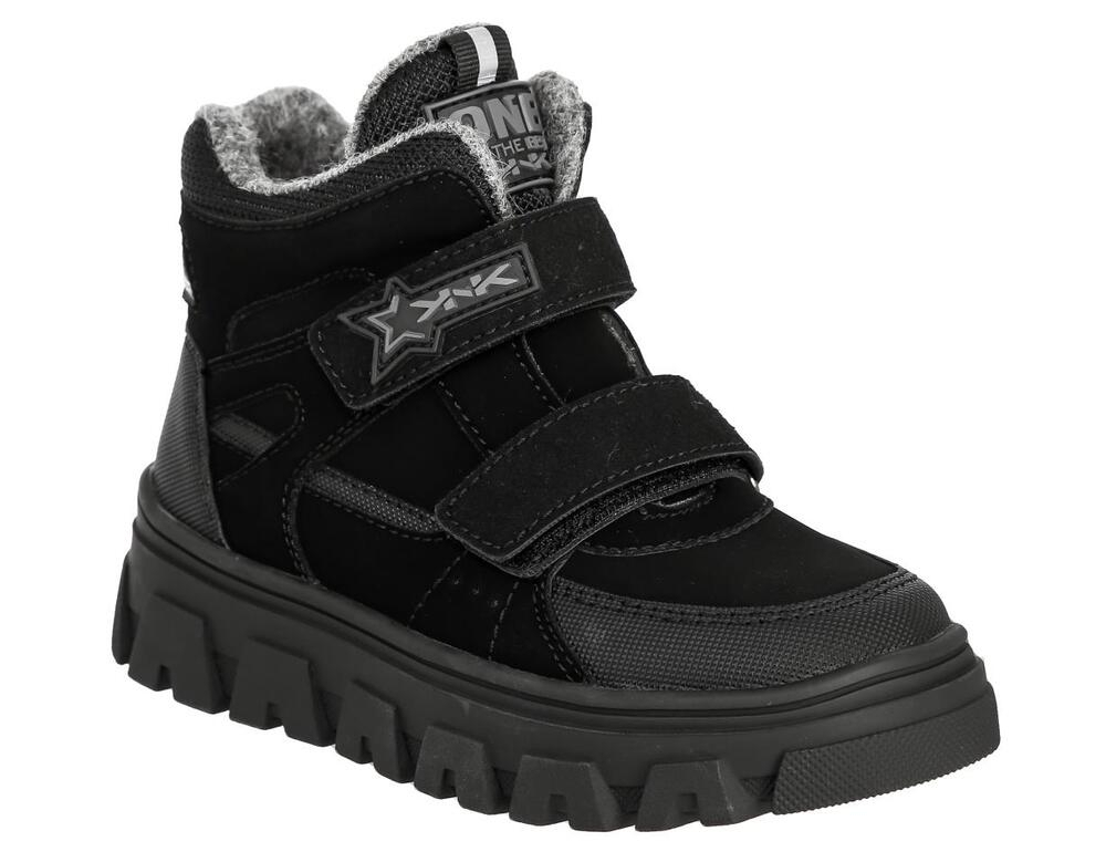 BUD_591-1_black 27-1,28-1,29-1,30-1,31-1,32-1 Kedberry Ботинки Повсед Оксфорд Иск.мат, Байка/Флис, ТЭП В/О Муж