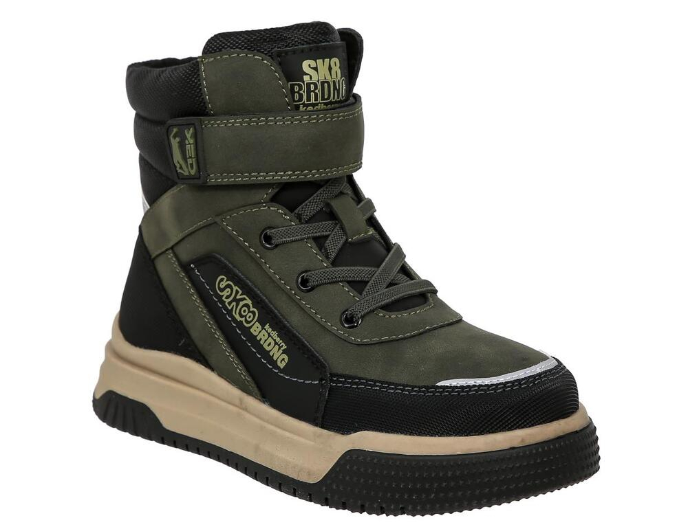 DNN_825454_khaki 32-1,33-1,34-1,35-1,36-1,37-1 Kedberry Ботинки Повсед Оксфорд Иск.мат, Нат.шерсть, ТЭП Зима Муж