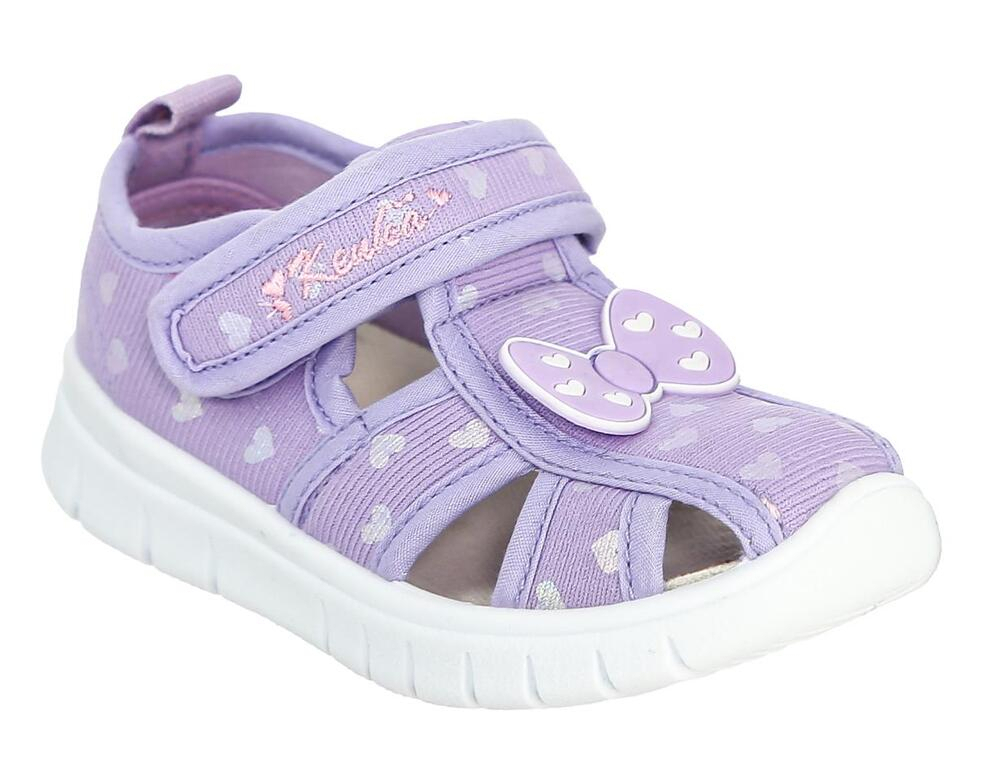 FEC_2410-03_lilac 23-1,24-1,25-1,26-1,27-1,28-1,29-1,30-1 Kedberry П/ботинки Повсед Сандалеты Текстиль, Текстиль, ПВХ Лето жен
