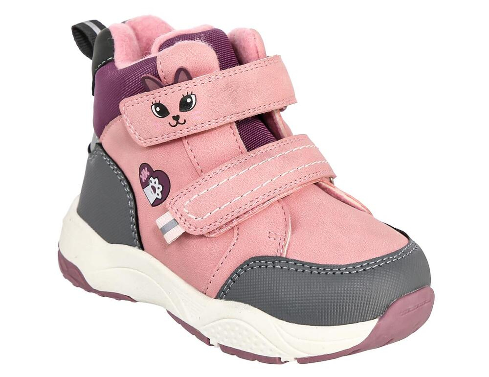 KLP_24-204_pink 22-2,23-2,24-2,25-2,26-2 Kedberry Ботинки Повсед Дерби Иск.мат, Байка/Флис, ТЭП В/О жен