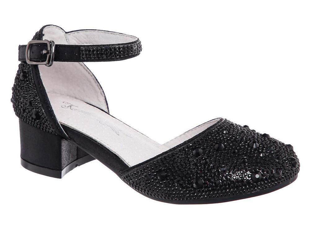 SHM_3492-2_black 30-1,31-1,32-1,33-1,34-1,35-1 Kedberry Туфли Празд Mary Jane Иск.мат, Кожподклад, ТЭП Лето жен