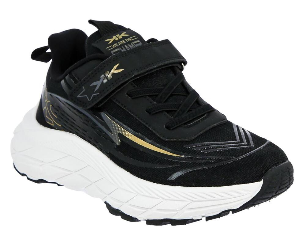 HPL_24-601_black 31-1,32-1,33-1,34-1,35-1,36-1 Kenka П/ботинки Актив.отдых Кроссовки Иск.мат, Текстиль, ЭВА/ТЭП В/О Муж