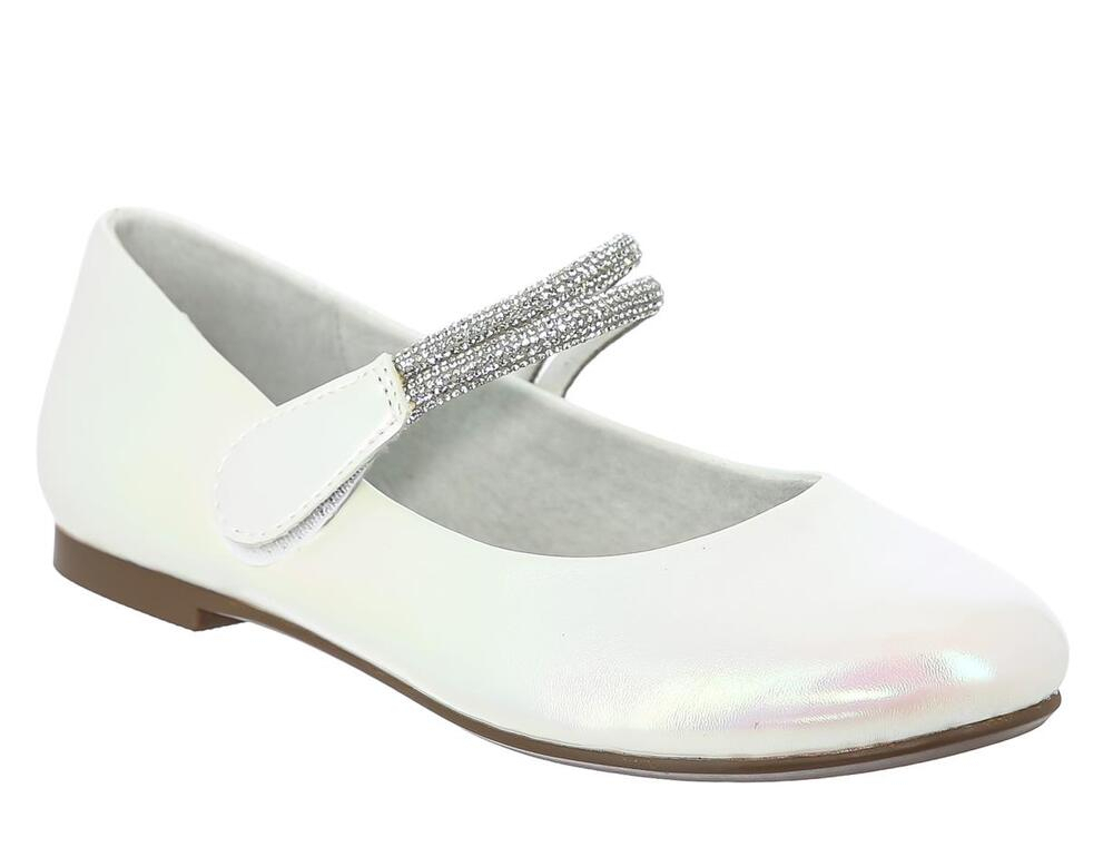 IFL_1124-8_white 30-1,31-1,32-1,33-1,34-1,35-1 Kenka Туфли Празд Mary Jane Иск.мат, Кожподклад, ТЭП Лето жен