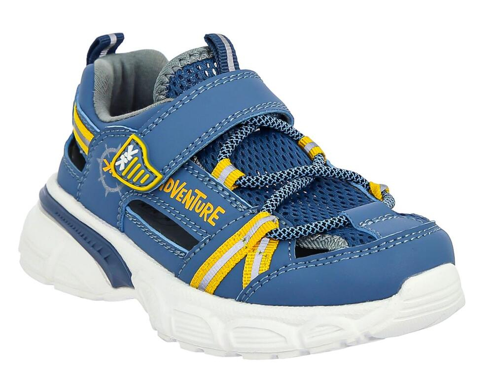 IMV_2413_blue 27-1,28-1,29-1,30-1,31-1,32-1 Kenka П/ботинки Актив.отдых Кроссовки Иск.мат, Текстиль, ЭВА Лето Муж