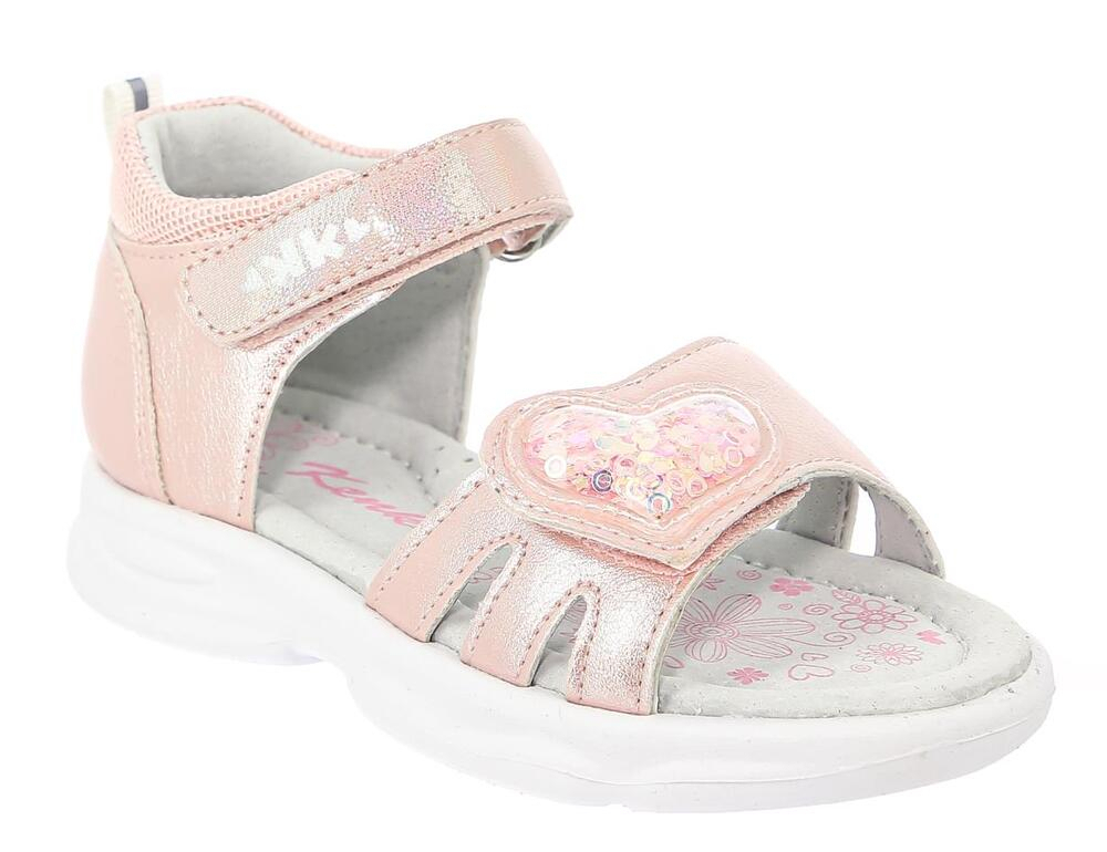 MLJ_11169_pink 21-1,22-1,23-1,24-1,25-1,26-1 Kenka Туфли Повсед Сандалеты Иск.мат, Кожподклад, ЭВА Лето жен