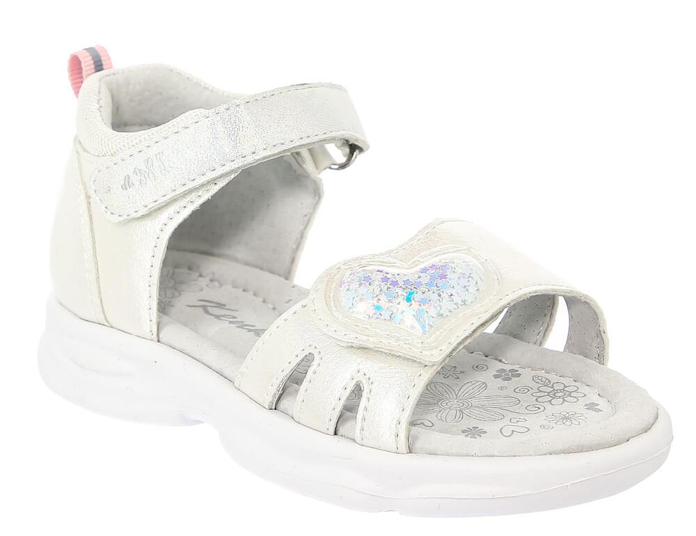 MLJ_11169_white 21-1,22-1,23-1,24-1,25-1,26-1 Kenka Туфли Повсед Сандалеты Иск.мат, Кожподклад, ЭВА Лето жен