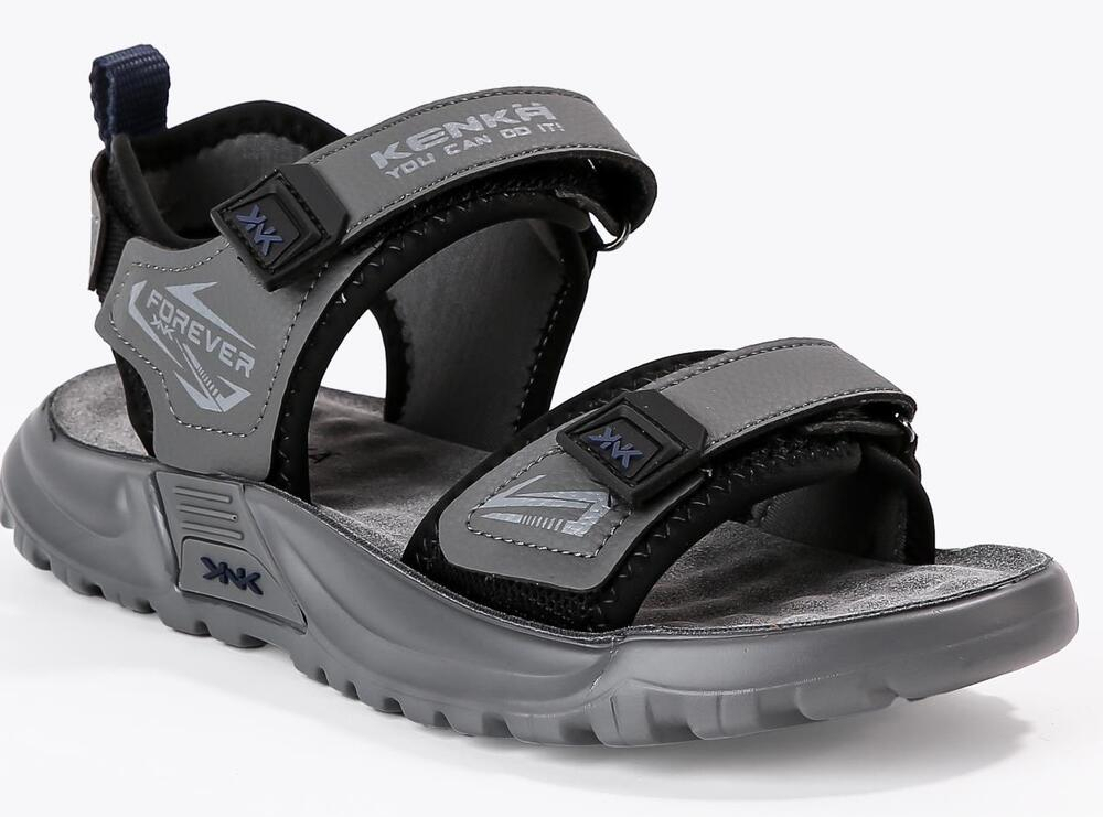 MOH_85-25-14_grey 36-2,37-2,38-2,39-2,40-2 Kenka Туфли Актив.отдых Сандалии Текстиль, Текстиль, ПУ Лето Муж