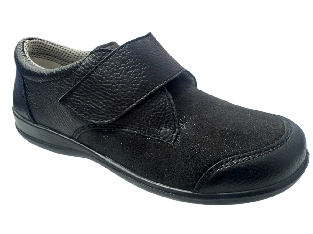 010ПБ-Ж-КТ4 (795103-099786)(05) Черный(05) 36-1,37-1,38-2,39-2,40-1,41-1,42-1 Almi П/ботинки Повсед Дерби Нат.кожа, Текстиль, ПУ В/О жен