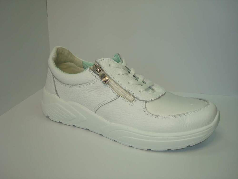 010ПБ-Ж-К4 (770100-0991508)(08) Белый(08) 37-1,38-2,39-2,40-2,41-1,42-1 Almi П/ботинки Повсед Оксфорд Нат.кожа, Текстиль, ПУ В/О жен