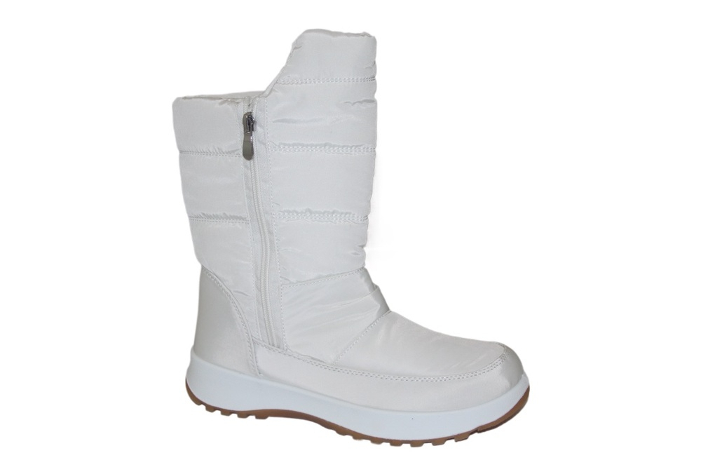 09ПС-Ж-Т3 (680103-601218)(08) Белый(08) 37-1,38-2,39-2,40-2,41-1,42-1 Almi Сапоги Повсед Дутики Иск.мат, Иск.мех, ПУ+Резина Зима жен