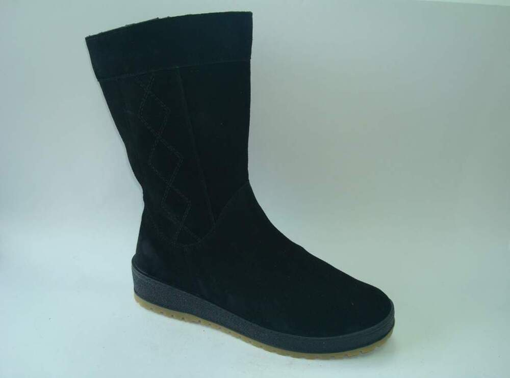 09С-Ж-К3 (676170-06271)(05) Черный(05) 37-2,38-2,39-2,40-2,41-1 Almi П/сапоги Повсед Веллингтон Нат.кожа, Иск.шерсть, ПУ+ТПУ Зима жен