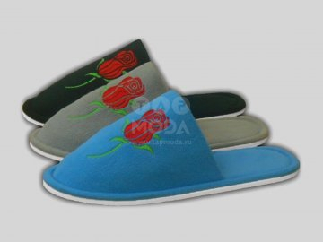 артикул 10 35-1,36-2,37-2,38-2,39-2,40-1 Tap Moda Туфли Дом Тапочки Текстиль, Текстиль Лето жен