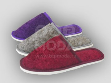 артикул 106 35-1,36-2,37-2,38-2,39-2,40-1 Tap Moda Туфли Дом Тапочки Текстиль, Текстиль Лето жен