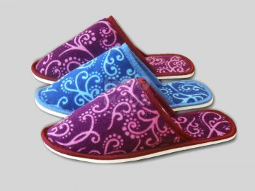 артикул 73 35-1,36-2,37-2,38-2,39-2,40-1 Tap Moda Туфли Дом Тапочки Текстиль, Текстиль Лето жен