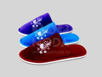 артикул 93 35-1,36-2,37-2,38-2,39-2,40-1 Tap Moda Туфли Дом Тапочки Текстиль, Текстиль Лето жен