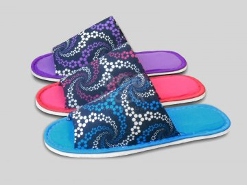 артикул 87 35-1,36-2,37-2,38-2,39-2,40-1 Tap Moda Туфли Дом Тапочки Текстиль, Текстиль Лето жен