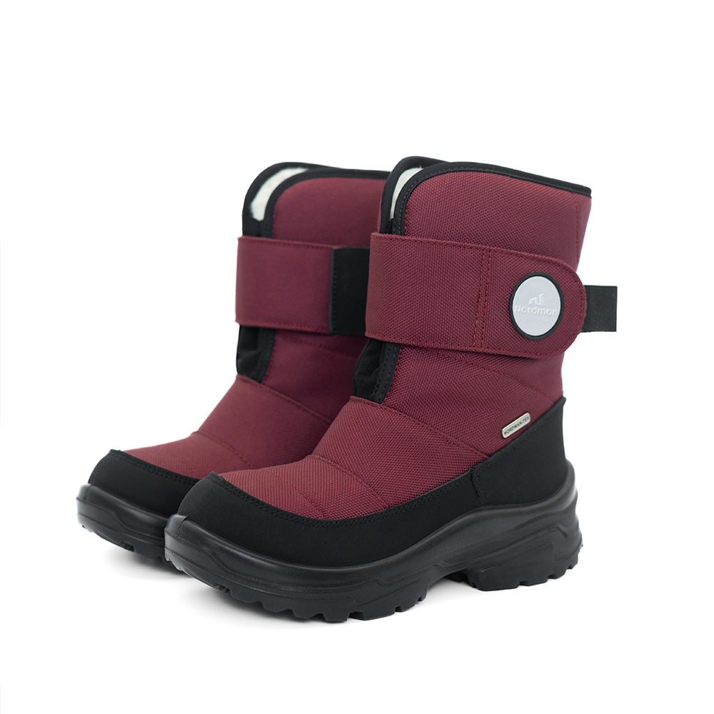 1-1281-R04 Бордо МОНО 23-10 Nordman Next П/сапоги Повсед Дутики Иск.мат, Мемб/нат.шерсть Зима жен