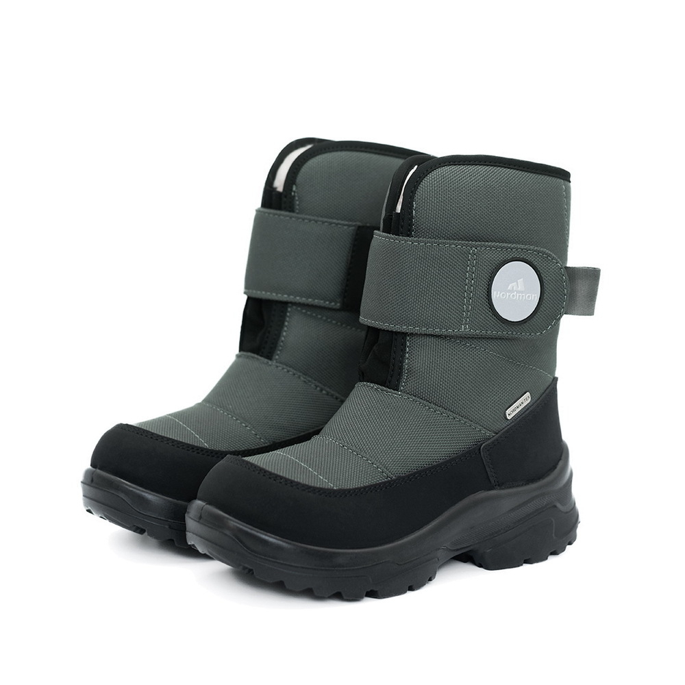1-1281-B06 Сер МОНО 25-10 Nordman Next П/сапоги Повсед Дутики Иск.мат, Мемб/нат.шерсть Зима Муж