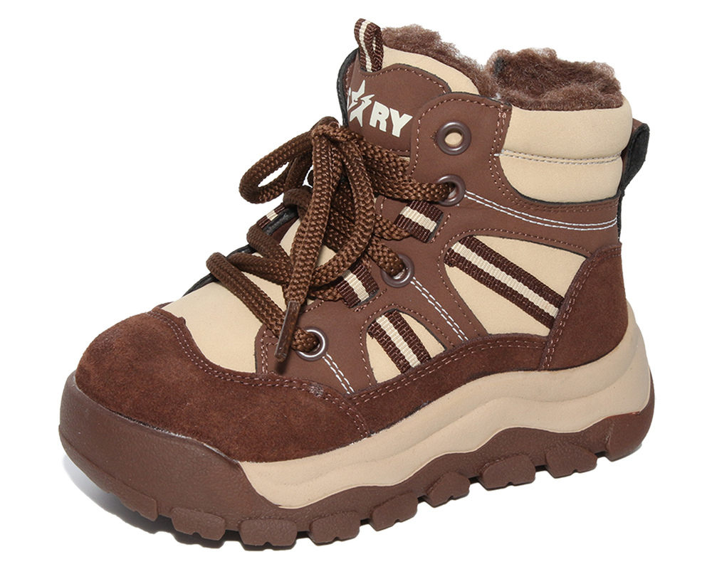 G22568 Кор 26-1,27-1,28-1,29-1,30-1,31-1 Капитошка Ботинки Актив.отдых Оксфорд Иск.мат, Нат.шерсть, Резина Зима Муж