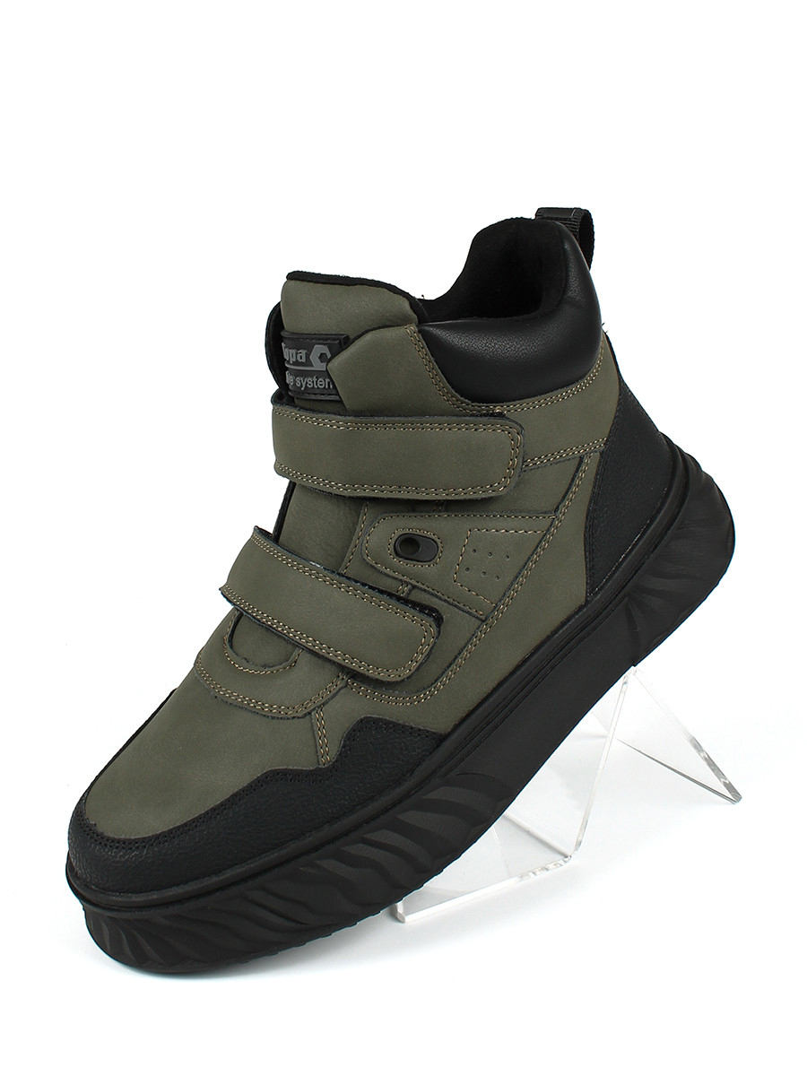 AL 15791 хаки 34-1,35-1,36-1,37-1,38-1,39-1 Antilopa Ботинки Повсед Оксфорд Иск.мат, Нат.шерсть, полим.мат Зима Муж