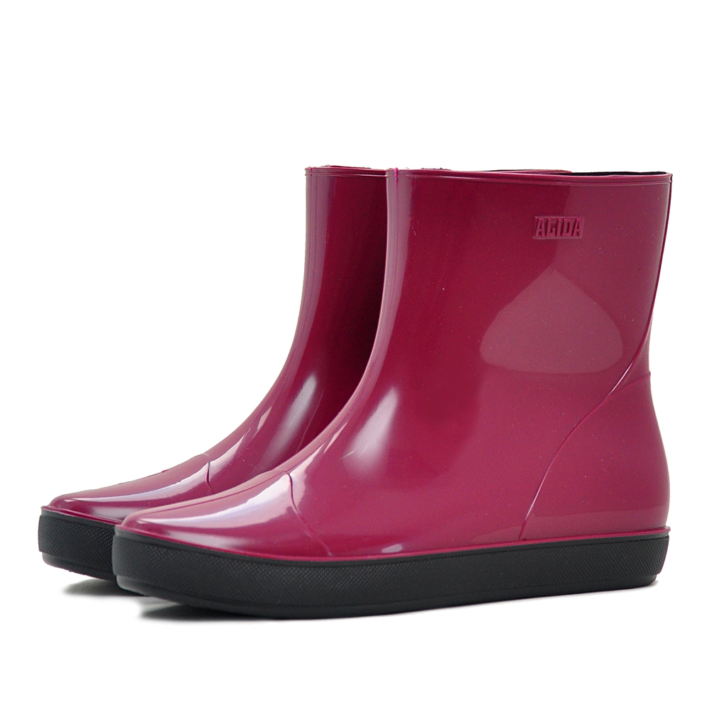 6-133-R08 Бордовый/черный МОНО 36-10 Nordman Alida П/сапоги Повсед Веллингтон ПВХ, Чул.Флис, ПВХ (100% ПВХ) В/О жен