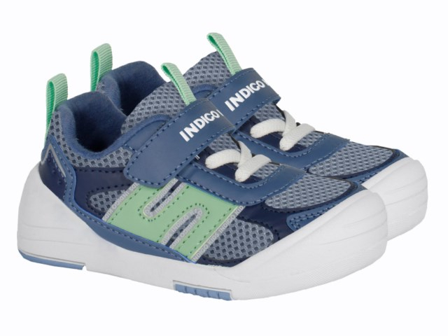 106-001A3 22-2,23-2,24-2,25-2,26-2,27-2 Indigo kids П/ботинки Актив.отдых Кроссовки Иск.мат, Текстиль, Резина В/О Муж