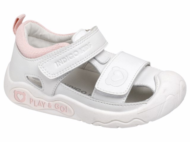 12-207A 21-2,22-2,23-3,24-3 Indigo kids П/ботинки Повсед Сандалеты Нат.кожа, Кожподклад, ТЭП Лето жен