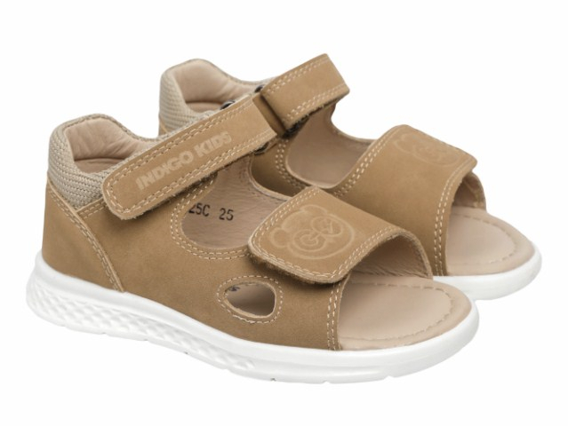 15-025C2 24-2,25-2,26-2,27-2,28-2,29-2 Indigo kids Туфли Орто/проф Сандалеты Нат.кожа, Кожподклад, ТЭП Лето Муж