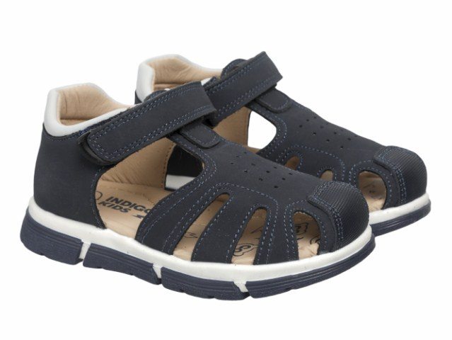 17-651B2 27-2,28-2,29-2,30-2,31-2,32-2 Indigo kids П/ботинки Повсед Сандалеты Нат.кожа, Кожподклад, ТЭП Лето Муж