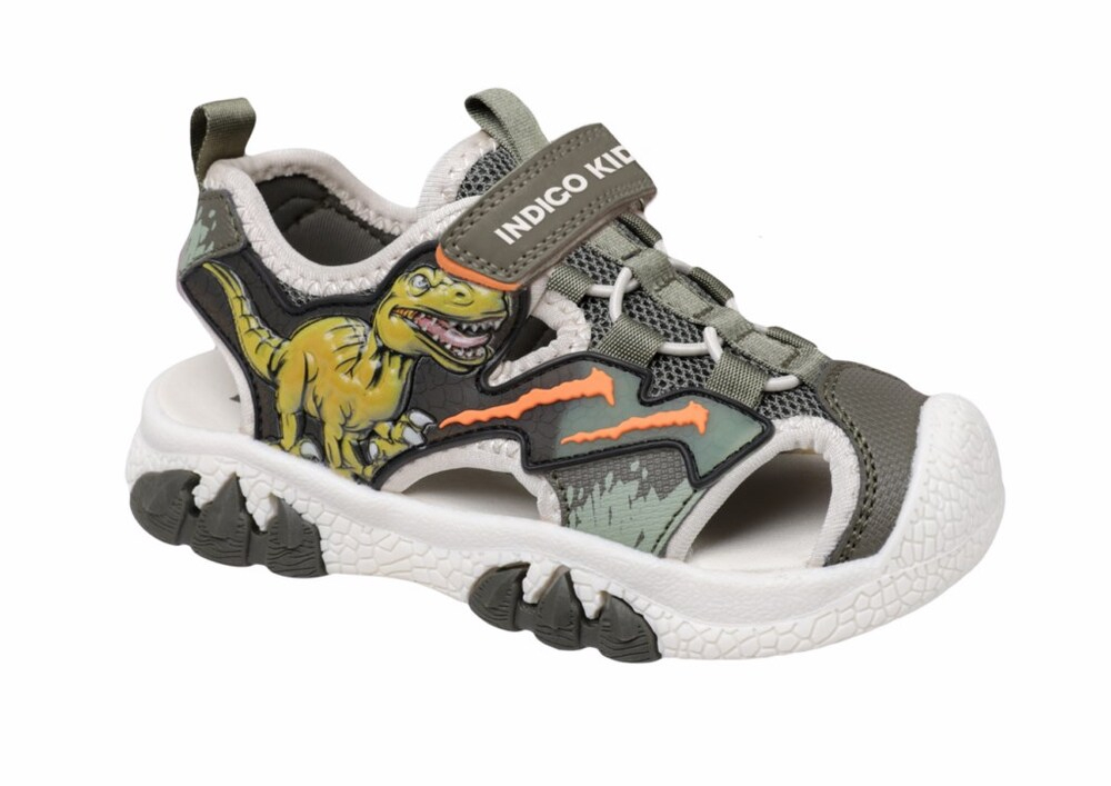 22-842A 25-2,26-2,27-2,28-2,29-2,30-2 Indigo kids Туфли Актив.отдых Сандалеты Иск.мат, Текстиль, ТЭП Лето Муж