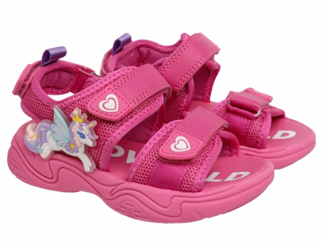 22-291C 26-2,27-2,28-2,29-2,30-2,31-2 Indigo kids Туфли Актив.отдых Сандалии Иск.мат, Текстиль, ЭВА / ТЭП Лето жен