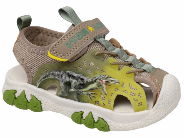 22-843A 26-2,27-2,28-2,29-2,30-2 Indigo kids Туфли Актив.отдых Сандалеты Иск.мат, Текстиль, ТЭП Лето Муж