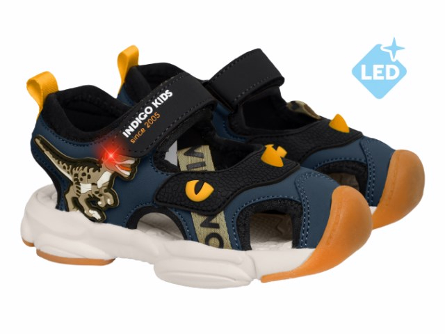 22-810M 25-2,26-2,27-2,28-2,29-2,30-2 Indigo kids Туфли Актив.отдых Сандалеты Иск.мат, Текстиль, ЭВА / ТЭП Лето Муж