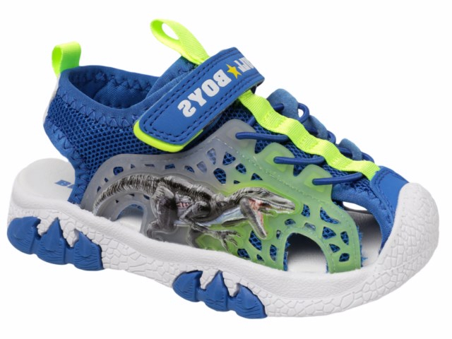 22-843B 26-2,27-2,28-2,29-2,30-2 Indigo kids Туфли Актив.отдых Сандалеты Иск.мат, Текстиль, ТЭП Лето Муж