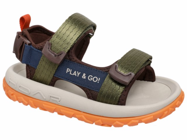 22-910B 27-2,28-2,29-2,30-2,31-2,32-2 Indigo kids Туфли Актив.отдых Сандалии Текстиль, Текстиль, ЭВА Лето Муж