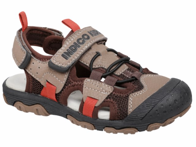 22-950B 28-2,29-2,30-2,31-2,32-2,33-2 Indigo kids Туфли Актив.отдых Сандалеты Иск.мат, Текстиль, ТЭП Лето Муж