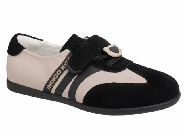 31-0470B 31-2,32-2,33-2,34-2,35-2 Indigo kids П/ботинки Повсед Кроссовки Нат.кожа, Текстиль, ТЭП В/О жен