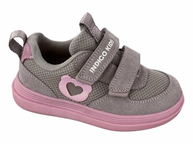 40-1025A 25-2,26-2,27-2,28-2,29-2 Indigo kids П/ботинки Актив.отдых Кроссовки Иск.мат, Текстиль, ТЭП В/О жен