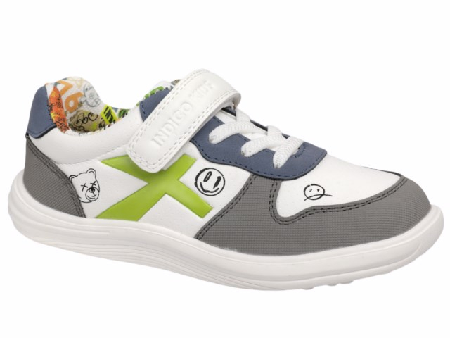 40-2351A 28-2,29-2,30-2,31-2,32-2,33-2 Indigo kids П/ботинки Актив.отдых Кроссовки Иск.мат, Текстиль, ТЭП В/О Муж