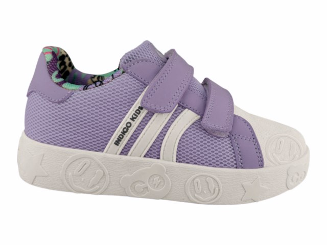 40-5025B 31-2,32-2,33-2,34-2,35-2 Indigo kids П/ботинки Актив.отдых Полукеды Иск.мат, Текстиль, ТЭП В/О жен