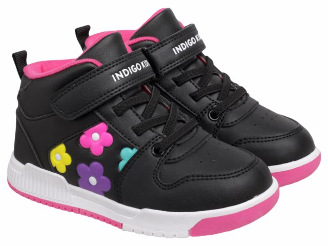 46-240D 25-2,26-2,27-2,28-2,29-2,30-2 Indigo kids Ботинки Актив.отдых Кроссовки Иск.мат, Байка/Флис, ТЭП В/О жен