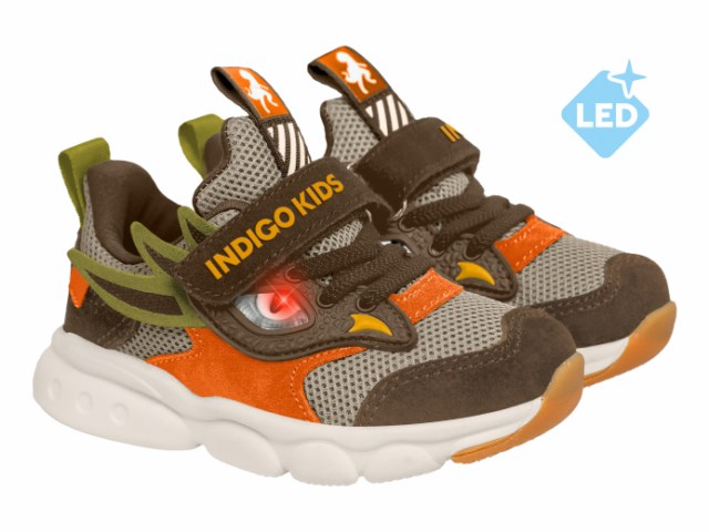 90-283A 25-1,26-2,27-3,28-3,29-2,30-1 Indigo kids П/ботинки Актив.отдых Кроссовки Иск.мат, Текстиль, ЭВА / ТЭП В/О Муж