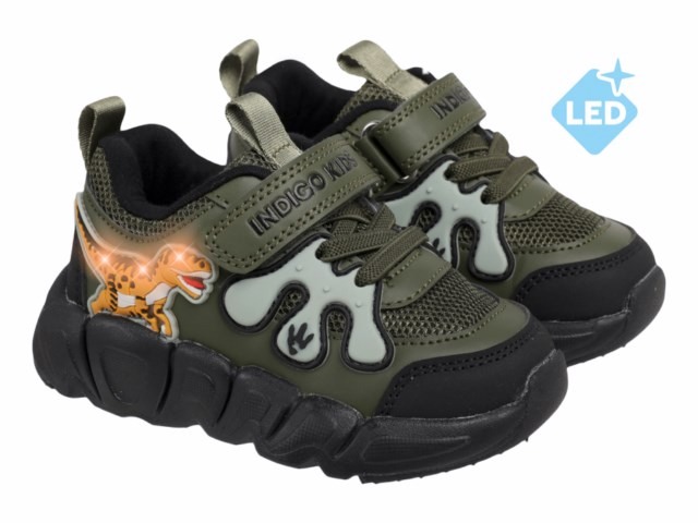 90-547D 25-2,26-2,27-2,28-2,29-2,30-2 Indigo kids П/ботинки Актив.отдых Кроссовки Иск.мат, Текстиль, ЭВА В/О Муж