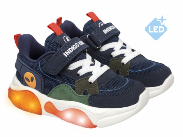 92-029F2 26-2,27-2,28-2,29-2,30-2,31-2 Indigo kids П/ботинки Актив.отдых Кроссовки Иск.мат, Текстиль, ЭВА / ТЭП В/О Муж