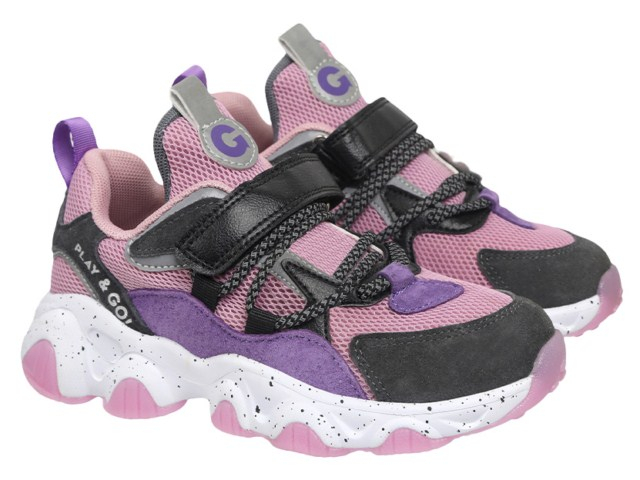 92-052G2 30-2,31-2,32-2,33-2,34-2,35-2 Indigo kids П/ботинки Актив.отдых Кроссовки Иск.мат, Текстиль, ЭВА / ТЭП В/О жен